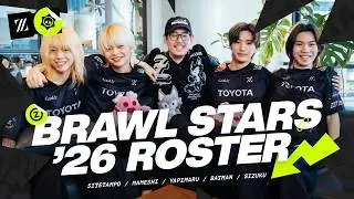 Introducing the new roster for the Brawl Stars division! Everyone is aiming to win the World Cham...