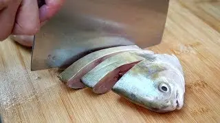 Ms. Ma's Kitchen-Cantonese Gold pomfret without frying and water to keep the tender and fresh taste
