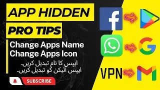Apps ka icon our Name kaise change kare  How to change icon and name of any app