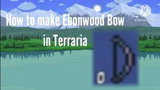 How to craft Ebonwood Bow in Terraria