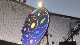 Coldplay music of the Spears Tour 2024 munich day 1 15.8.2024