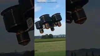 🚀 EDF Quad Drone – The Future of Jet-Powered Flight Is Here!
