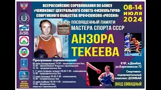 Чемпионат ЦС ФСО общества профсоюзов Россия по боксу среди мужчин. Домбай. ФИНАЛЫ!