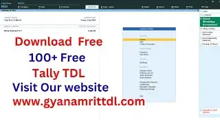 Download free 100+ tally tdl 