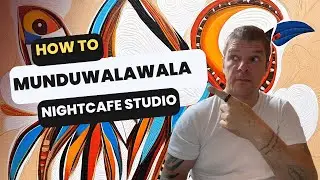 How To - Riley Munduwalawala - Nightcafe Studio