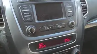 Шум при работе климата Kia Sorento 2013г