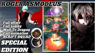 SCRIPT SKIN ROGER ASMODEUS | SCRIPT SKIN ROGER | SCRIPT SKIN ROGER CUSTOM | ROGER LIMITED | LEGIT•