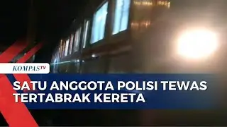 Dua Orang Tertabrak Kereta Commuter Line di Tanah Sereal, Satu Diantaranya Anggota Polisi