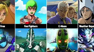 All Stands in STONE OCEAN