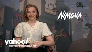 Chloë Grace Moretz and Eugene Lee Yang talk about bringing their characters to life in ‘Nimona’