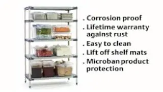 MetroMax 4™All Polymer Shelving System