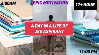 17+ Hour || A DAY IN A LIFE OF JEE ASPIRANT || LEC AND REVISION ||STUDY VLOG #jeeaspirant #studyvlog