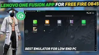 Best LENOVO Emulator For Low End Pc Free Fire New Update OB45 |