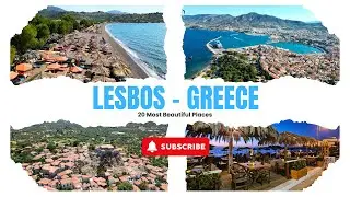 20 Most Beautiful Places In Lesbos, Greece | Drone