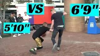 Professor 1v1 vs two 6'9