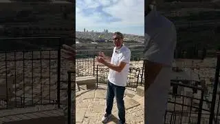 Qué se ve desde el Monte de los Olivos?