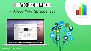 How to DELETE Your Spreadsheet on the Numbers Application Using a Mac - Basic Tutorial | New