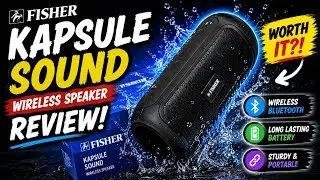 Fisher: Kapsule Sound Wireless Speaker REVIEW!