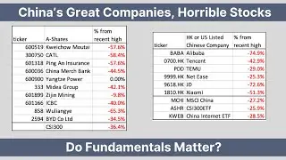 China's Great Companies are Horrible Stocks - Y6