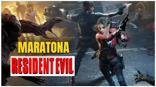 (+18) MARATONA RESIDENT EVIL - PRIMEIRA VEZ COM LEON - ps5