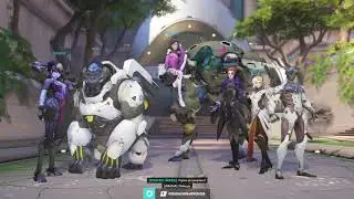 Нарезка прикольных моментов Overwatch