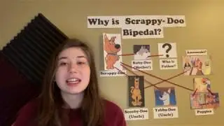 Why is Scrappy-Doo Bipedal?