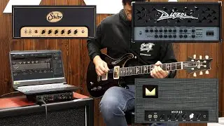 IK Multimedia TONE X vs Suhr Badger / Morgan MVP23 / Diezel D-Moll | Amp vs Profile Comparison