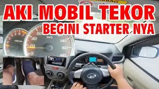 HOW TO START A CAR WHEN THE BATTERY IS DEAD
