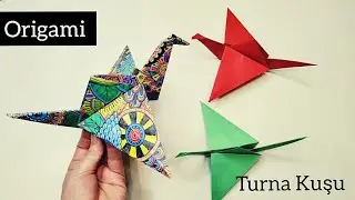 Kağıttan Turna Kuşu Yapımı / Origami