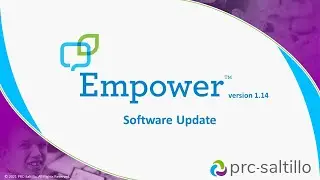 Empower software update 1.14