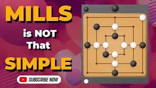 Mills Mastery: Easy to Learn, Hard to Conquer! #mills #games #boardgames