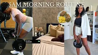 My 5AM MORNING ROUTINE for a Soft Life 🎀🛍️