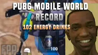 PUBG MOBILE WORLD RECORD | MOST ENERGY DRINKS COLLECTED | #shorts