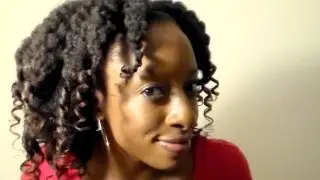 Curly Braidout on Natural Hair / Transitioning Hair