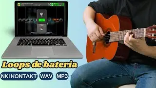 LOOP DE BATERIA PRA VOZ E VIOLÃO ( NKI KONTAK - WAV - MP3)