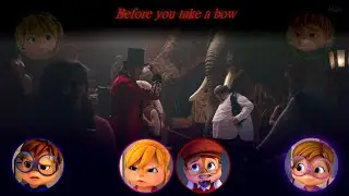 All About The Act- The Chipmunks and The Chipettes (Lyrics) THE GREATEST SHOWMAN AMV
