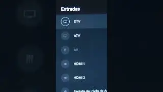 Entrada HDMI Android TV #televisores #androidtv #tv