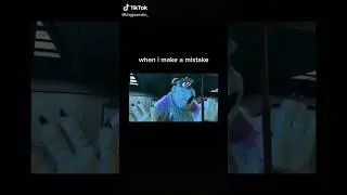 i think this will always be my favorite tiktok of mine 🫂🤣 #monstersinc #funny #mistakes