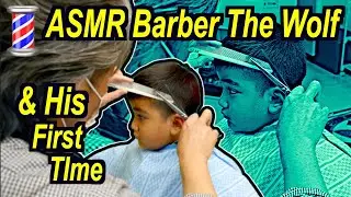 ASMR Barber Sunwolf - His First Time