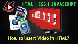 How to insert Video in HTML?