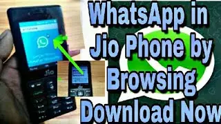 Use WhatsApp On Jio Phone By Browserling Unlimited | Hindi