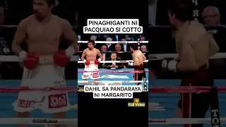 TINURUAN NG LEKSYON ni PACQUIAO si Margarito dahil sa PANDARAYA #shorts #mannypacquiao