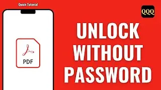 How to unlock PDF without Password