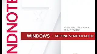 Final Endnote X7 Offline Webinar