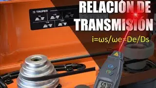 Transmision por poleas y calculo de rpm