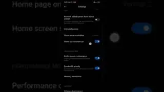 redmi/poco game turbo horizontal setting.