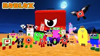 SPOOKY Numberblocks Halloween Compilation | Roblox