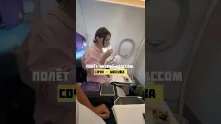 Полёт бизнес-классом Сочи-Москва