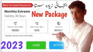 Telenor monthly call package | Telenor call package 30 din ke liye | Telenor new package 2023