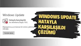 Windows Update "Hatayla Karşılaşıldı" Çözümü